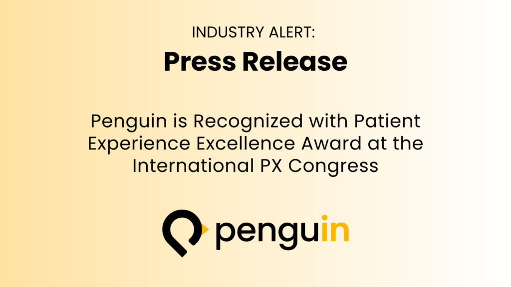 Patient Experience Excellence Award at International PX Congress 